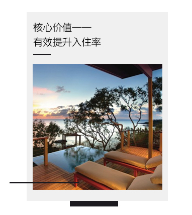 “鉑金”智慧酒店系統(tǒng)的核心價值——有效提升入住率。